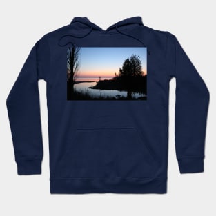 Sunset Blue Pink Orange No.1 Hoodie